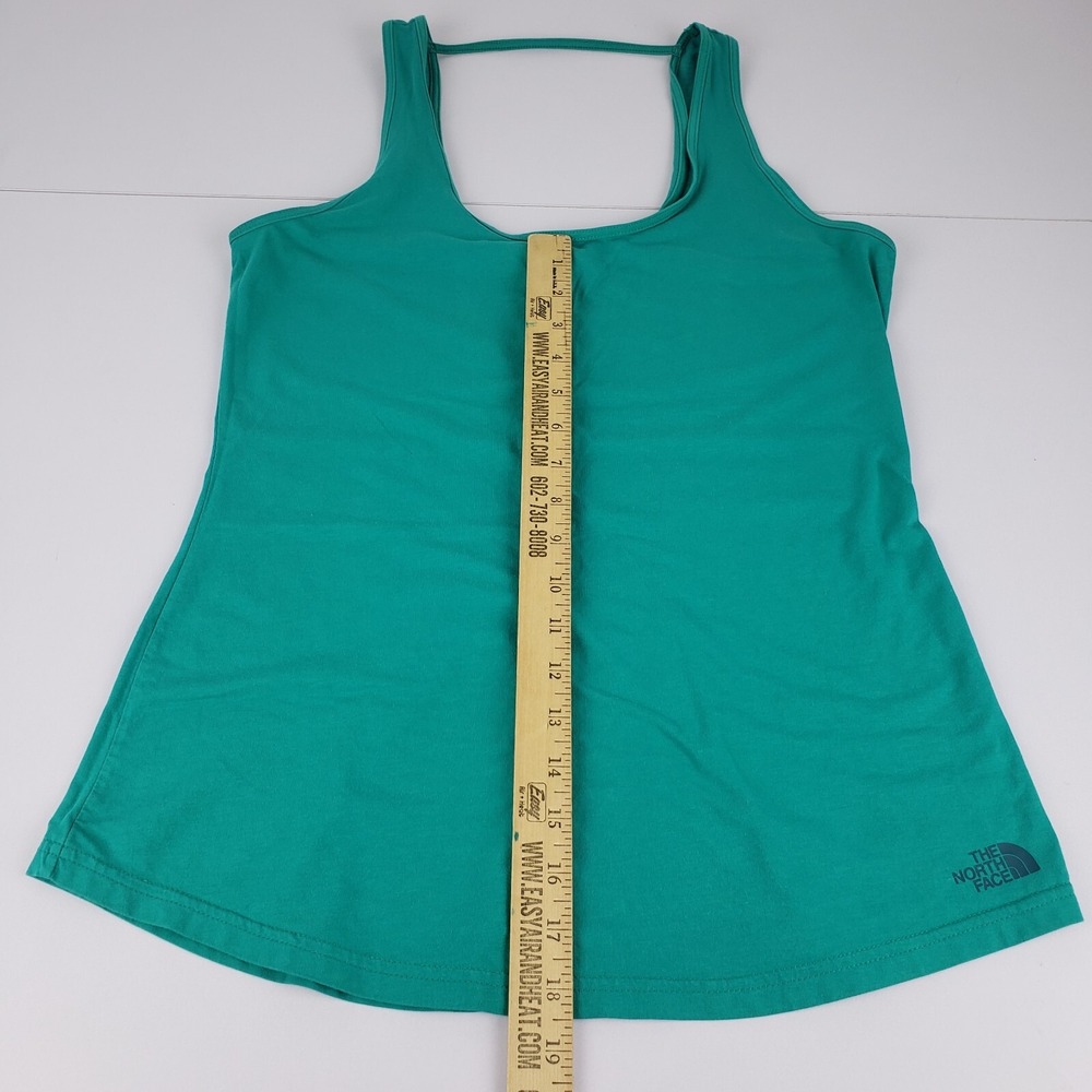 The North Face Tank Top Women's Medium Green Sleeveless Pullover Knit Top - Picture 9 of 10